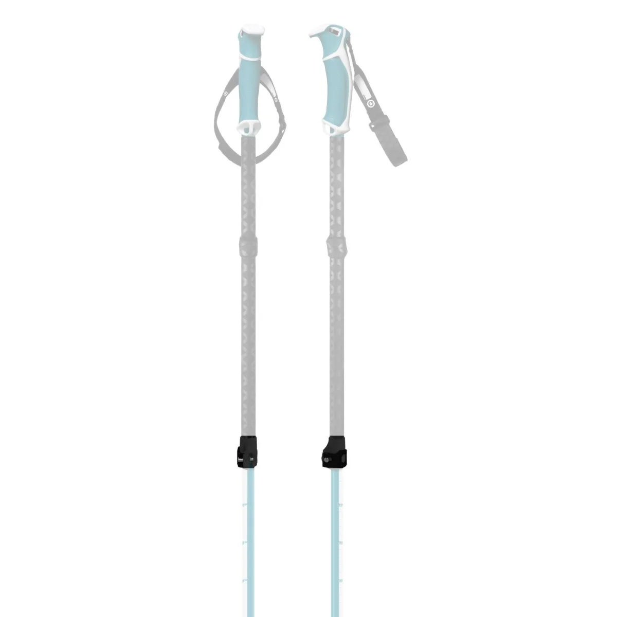 Black Pole Clamp & Nut - Image 2